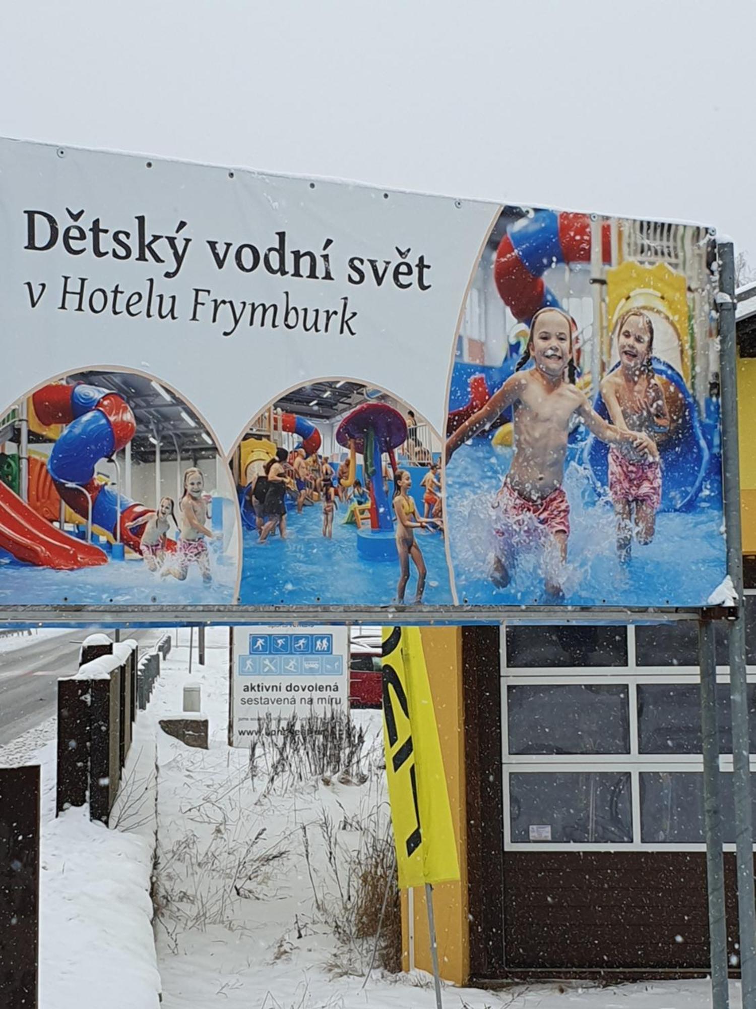 Novy Apartman V Arealu Wellness Hotelu Фримбурк Экстерьер фото